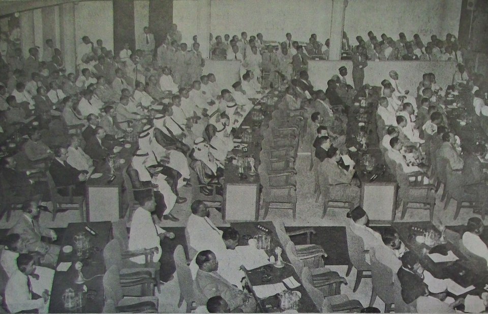 A plenary session at the Bandung Conference in 1955.