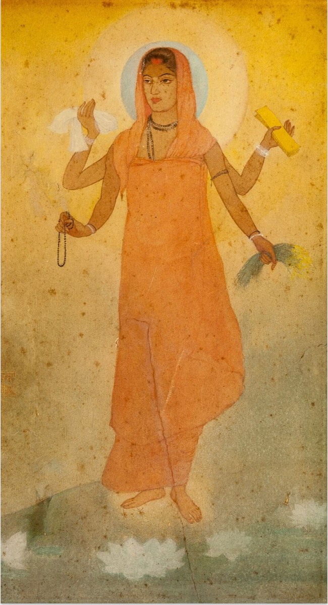 Bharat Mata, painted by Abanindranath Tagore in 1905.