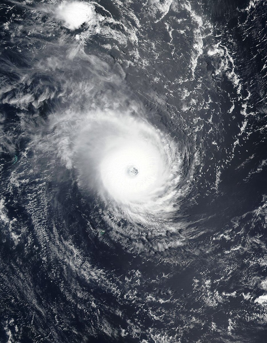 Satellite view of Cyclone Freddy on 19 February 2023.