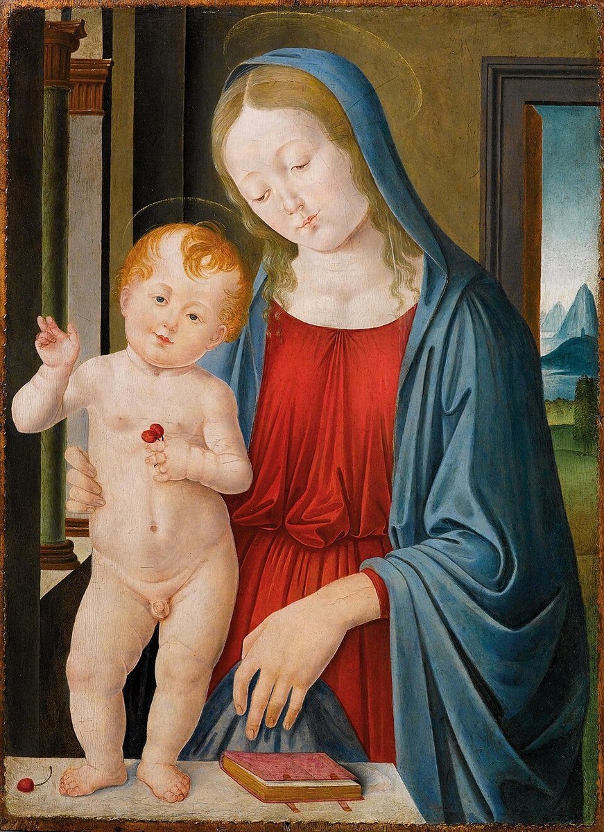 Madonna and Child from Verrocchio’s workshop, around 1475; an example of Florentine workshop production.