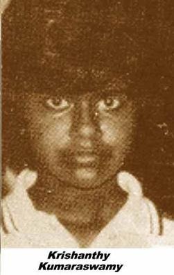 Portrait of Krishanthi Kumaraswamy reproduced in Tamil Guardian’s account of her case.