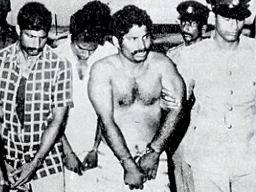 Archive photograph accompanying an account of Kuttimani, Thangathurai and the 1983 Welikada killings.