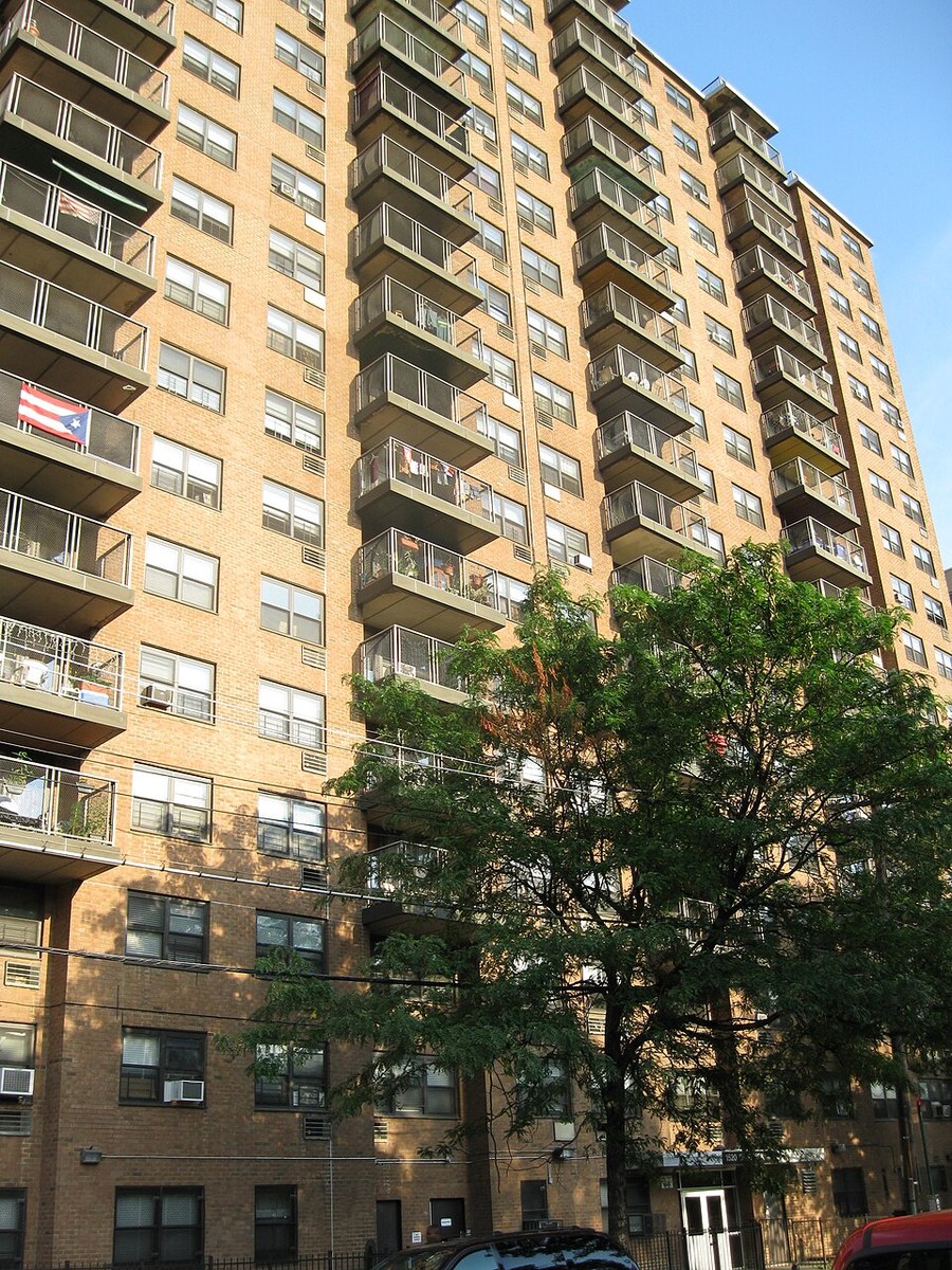 1520 Sedgwick Avenue in the Bronx, photographed in 2009; the building associated with the Campbells' 1973 party.