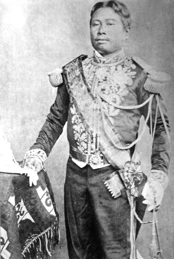 King Norodom of Cambodia, whose reign included the establishment of the French protectorate.