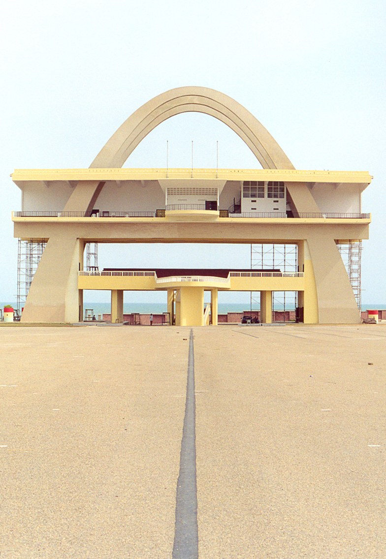 Independence Arch in Accra, a later monument to Ghanaian independence.