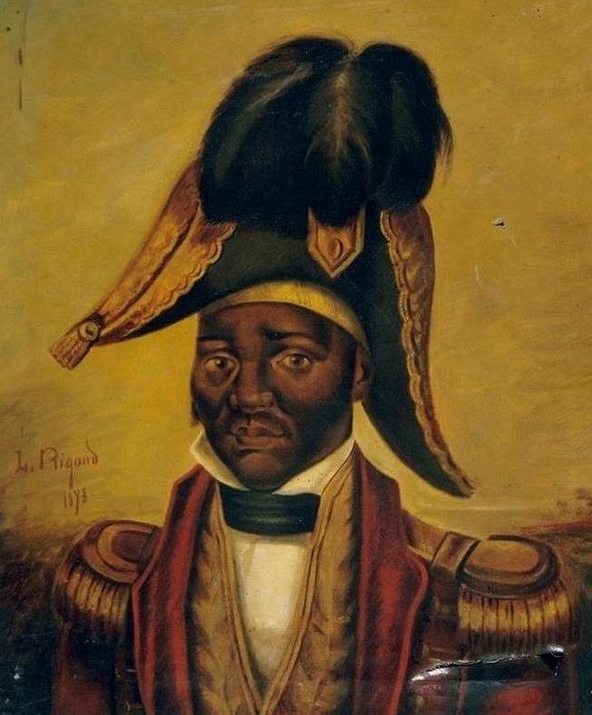 Louis Rigaud's later portrait of Jean-Jacques Dessalines, ruler of Haiti when the 1805 constitution was adopted.